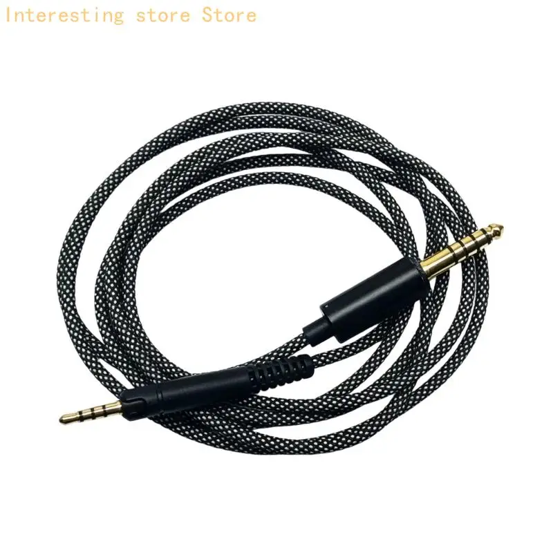 Geflochtenes Kopfhörerkabel für HD598/HD599/HD558/HD518 für den Hörgebrauch zu Hause Schreibtisch 55KC – Detail 7