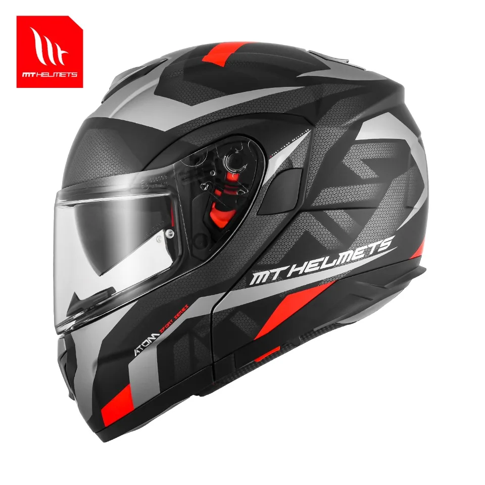 

New Arrival Flip Up Motorcycle Helmets ATOM SV For Men and Women Motorcross Racing MT Original Full Face High Quality ABS Helmet