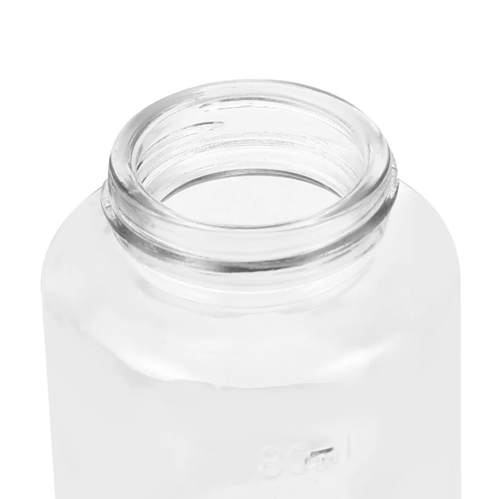 

2Pcs Nail Polish Remover Bottles Premium PP Material Leakproof Press Dispenser for Travel Manicure Empty Liquid Storage