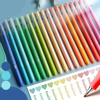 10 สี Morandi ปากกาเจลที่มีสีสันนักเรียน Note Marker โน้ตบุ๊คภาพวาด Graffiti สีปากกาเครื่องเขียนอุปกรณ์สํานักงานโรงเรียน