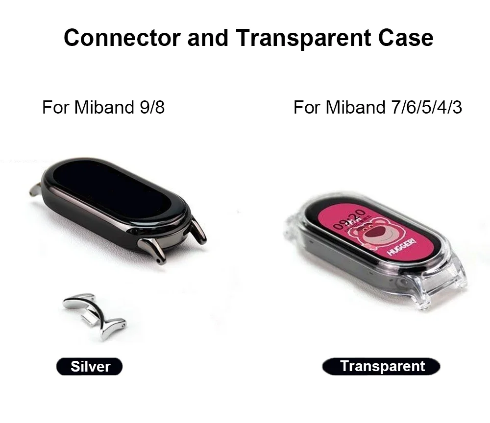 Leather Loop Strap for MiBand 9 Xiaomi Smart Band Fashion Band for Xiaomi Miband 8 7 6 5 NFC Global Version Replace Accessories