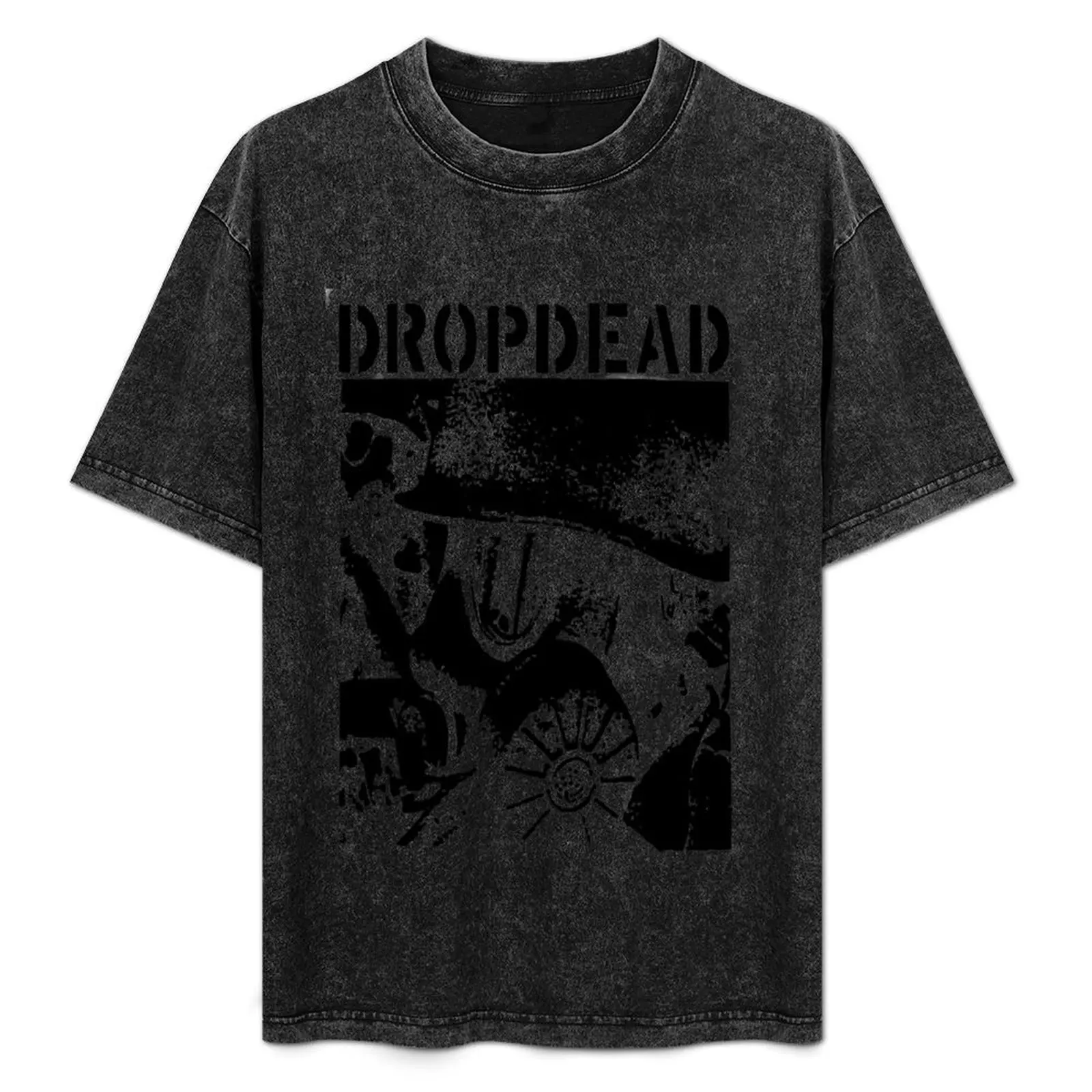 Dropdead band Classic T-Shirt Plus Size Loose Short Sleeve Top