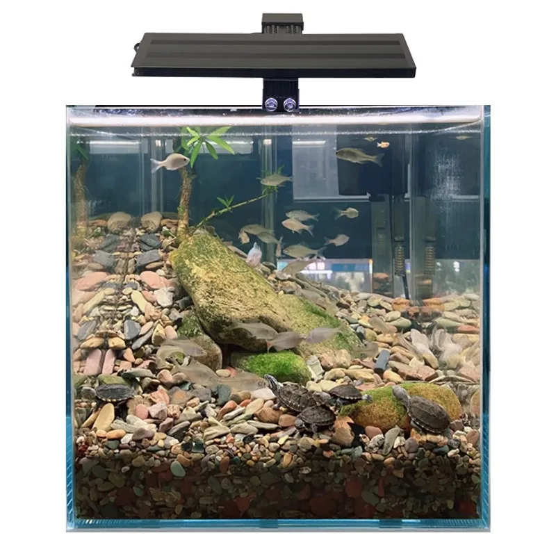 

LED Fish Tank Clip Lamp Full Spectrum Adjustable Aquarium Lighting for Coral and Water Plants