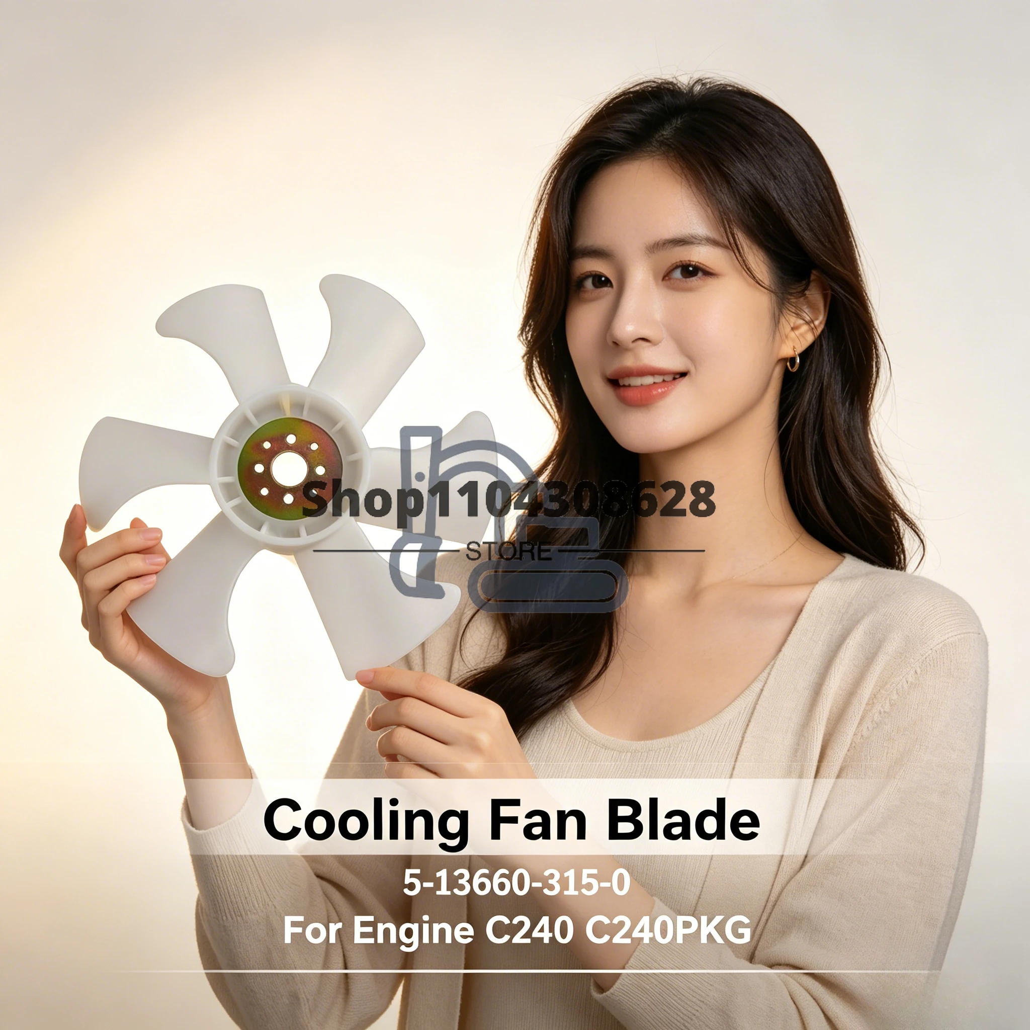 

Cooling Fan Blade 5-13660-315-0 For Engine C240 C240PKG