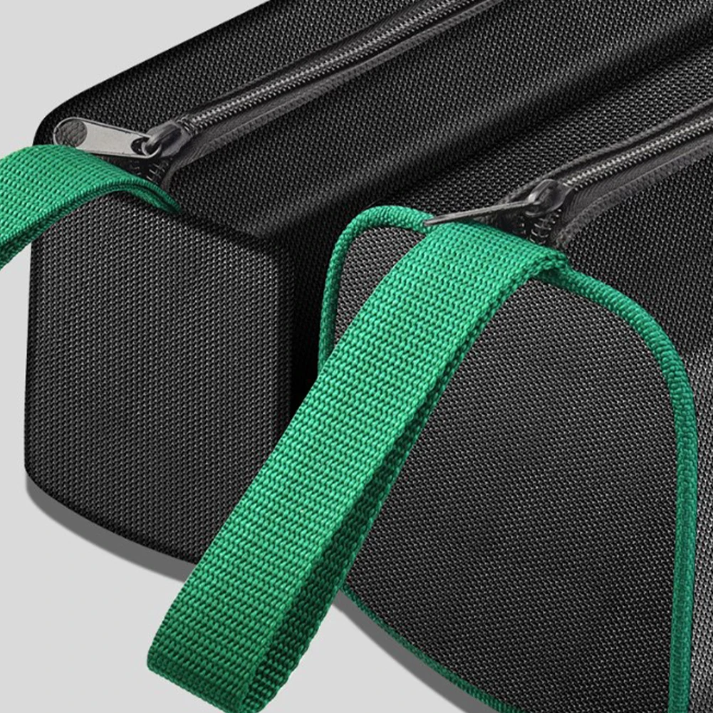 電気技師ツールボックス収納、厚くされたポータブル、多機能ツールポーチ、金属キャンバス、防水ツールボックス、便利屋、修理