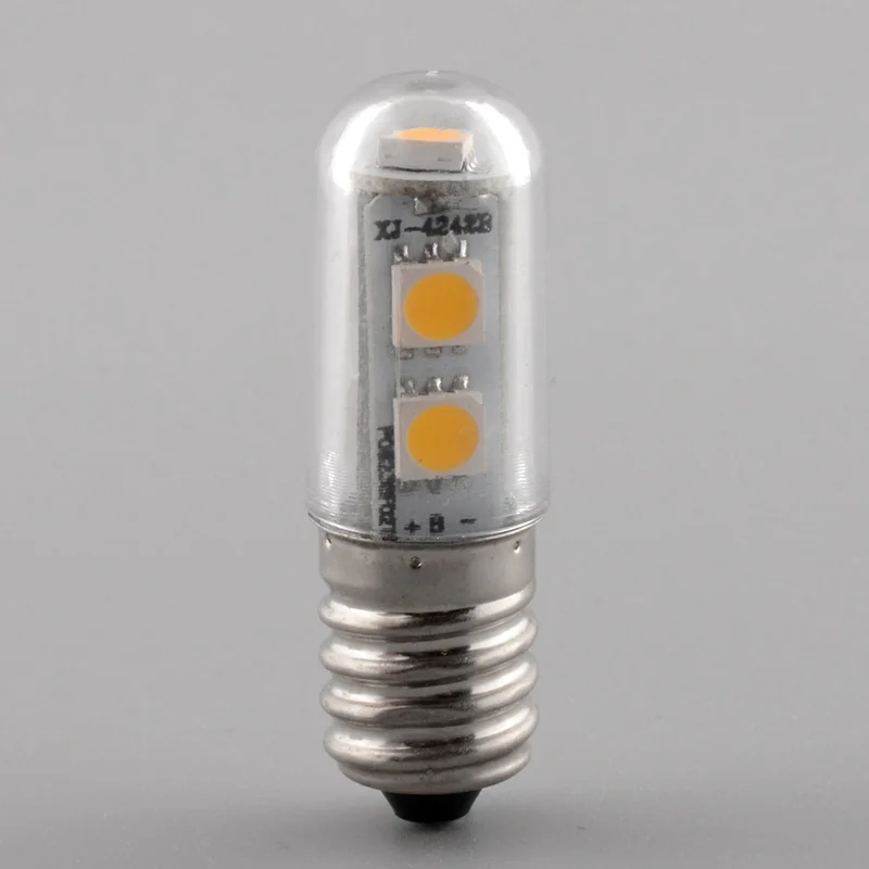 E14 7LED 5050SMD Light 220V Candle Light Saving Candle Lamp Durable Blub Home Refrigerator Corn Light Pure White