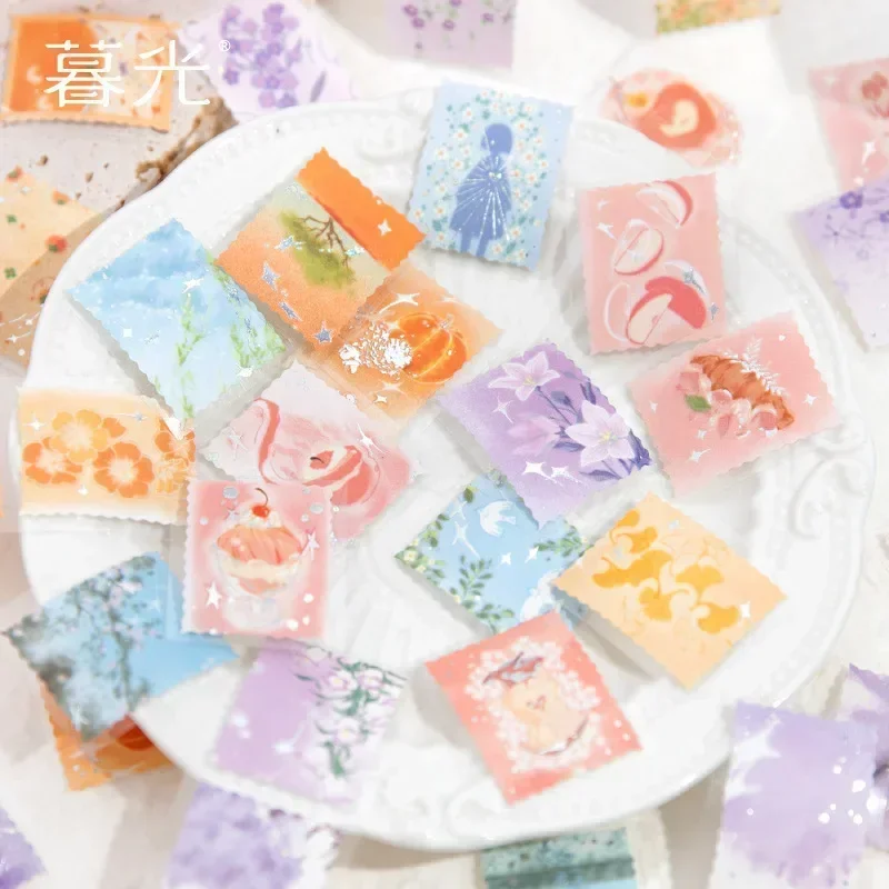 Depicting Beautiful Series Stickers Tape Retro Handmade DIY Tape Stickers