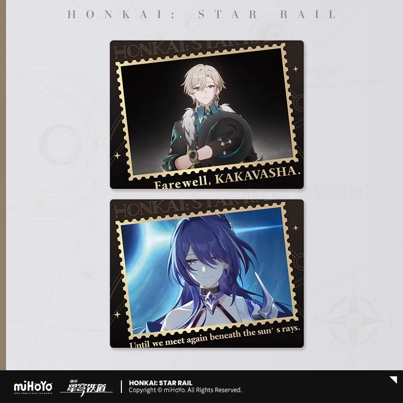 

[Подлинные] наклейки с авантюрином miHoYo Honkai: StarRail Memories with You Series, линзовые наклейки на холодильник, украшения, подарок для косплея