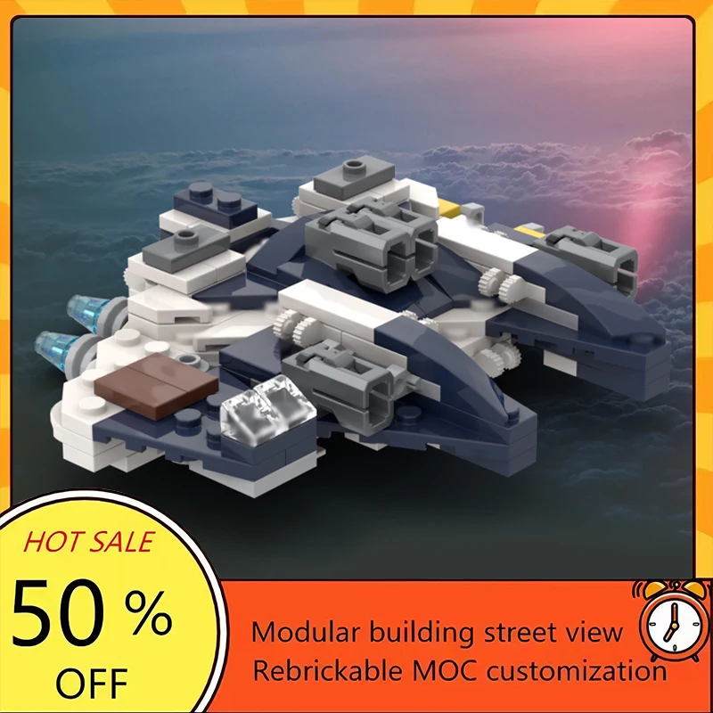 

159PCS Popular Space War Movie Model MOC Building Bricks Spaceship Modular Technology Gifts Holiday Assemble Children Toy Suit