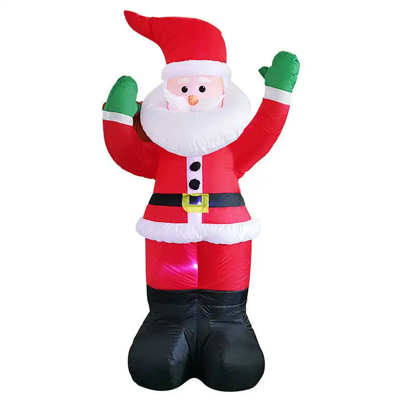 1.8-Meter Atable Santa Claus Backpack Christmas Decorations Cross-Border Exclusive Outdoor Fun & Sports Atable Toy