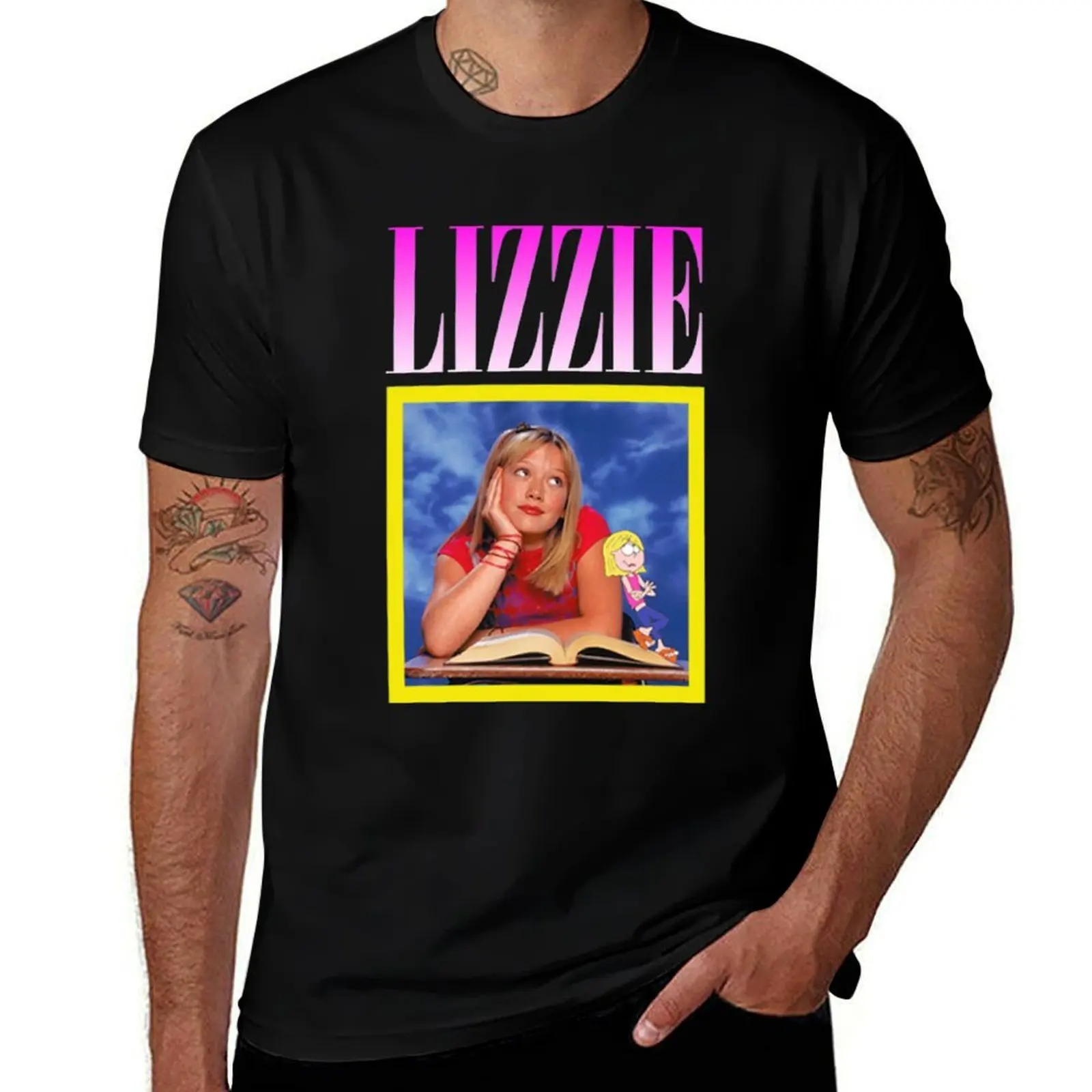 

Lizzie McGuire 90s shirt design T-Shirt cotton tshirt 100% t shirts for man cotton soft T-shirt