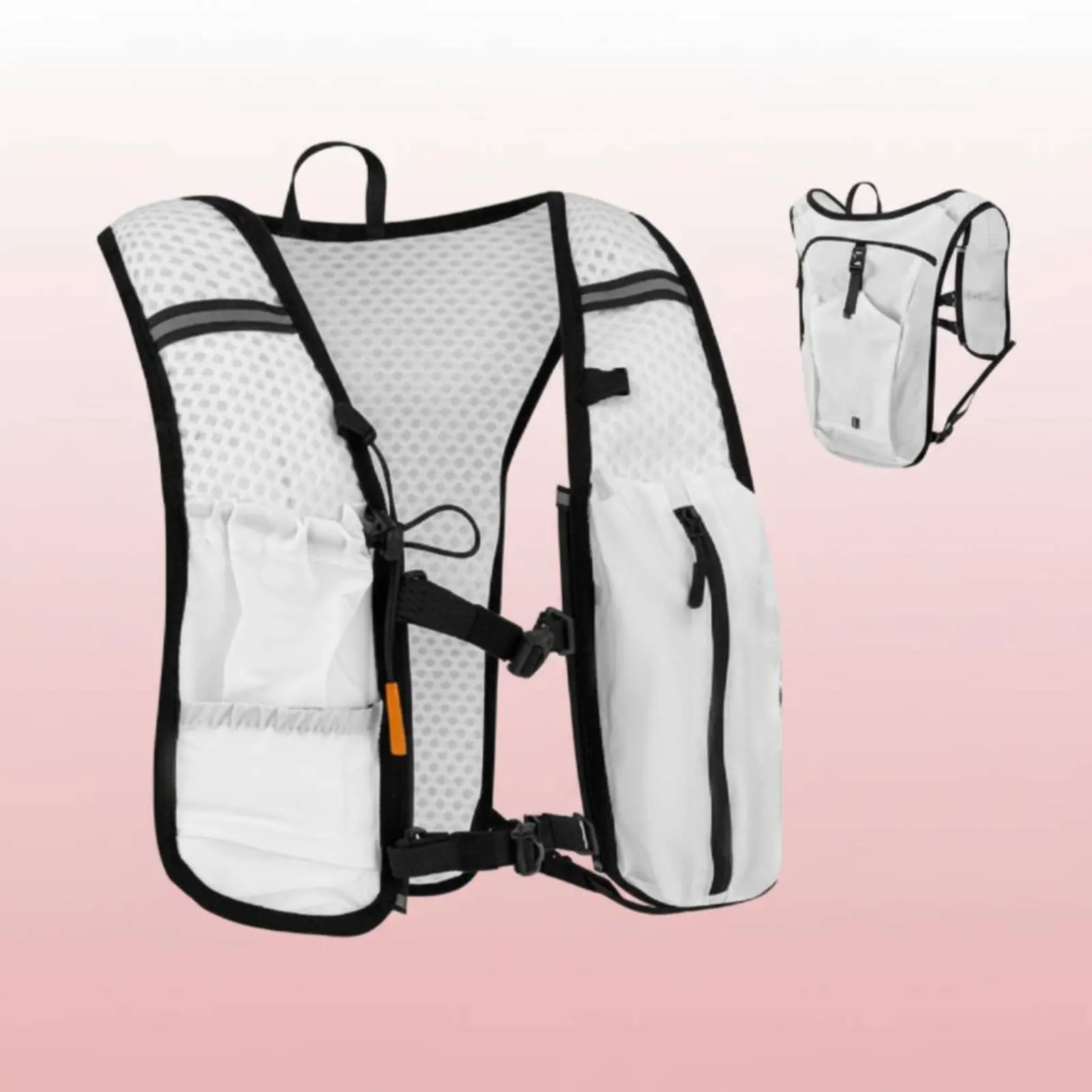 

Running Hydration Vest Hands Unrestricted Trail Hydration Vest Running Hydration Pack Multiple Pockets Lightweight Hiking