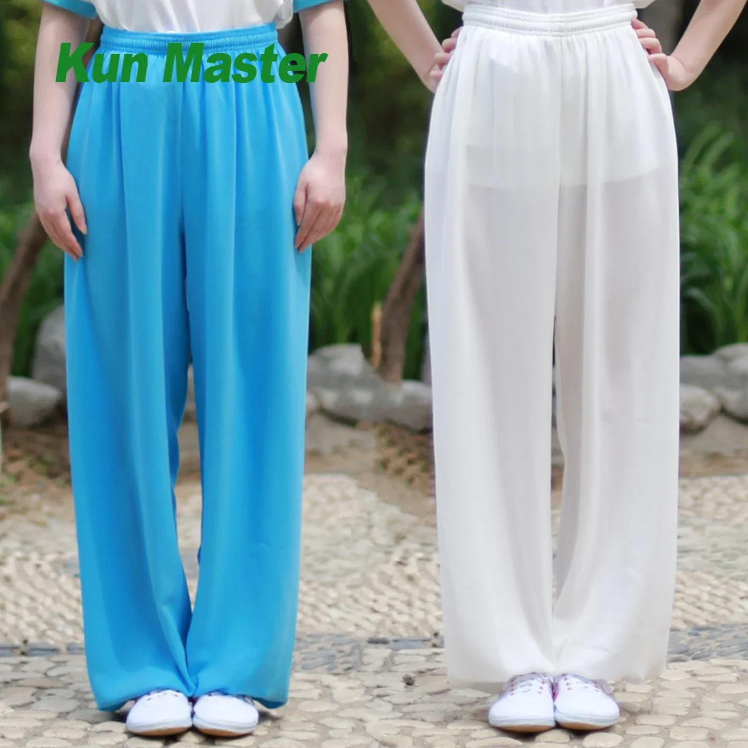 

Tai Chi Pants Kung Fu Martial Art Pants Yoga Pant Linen Yarn Yoga Pants Trousers Taiji Lounge Pant Quick-Drying Elastic Waist