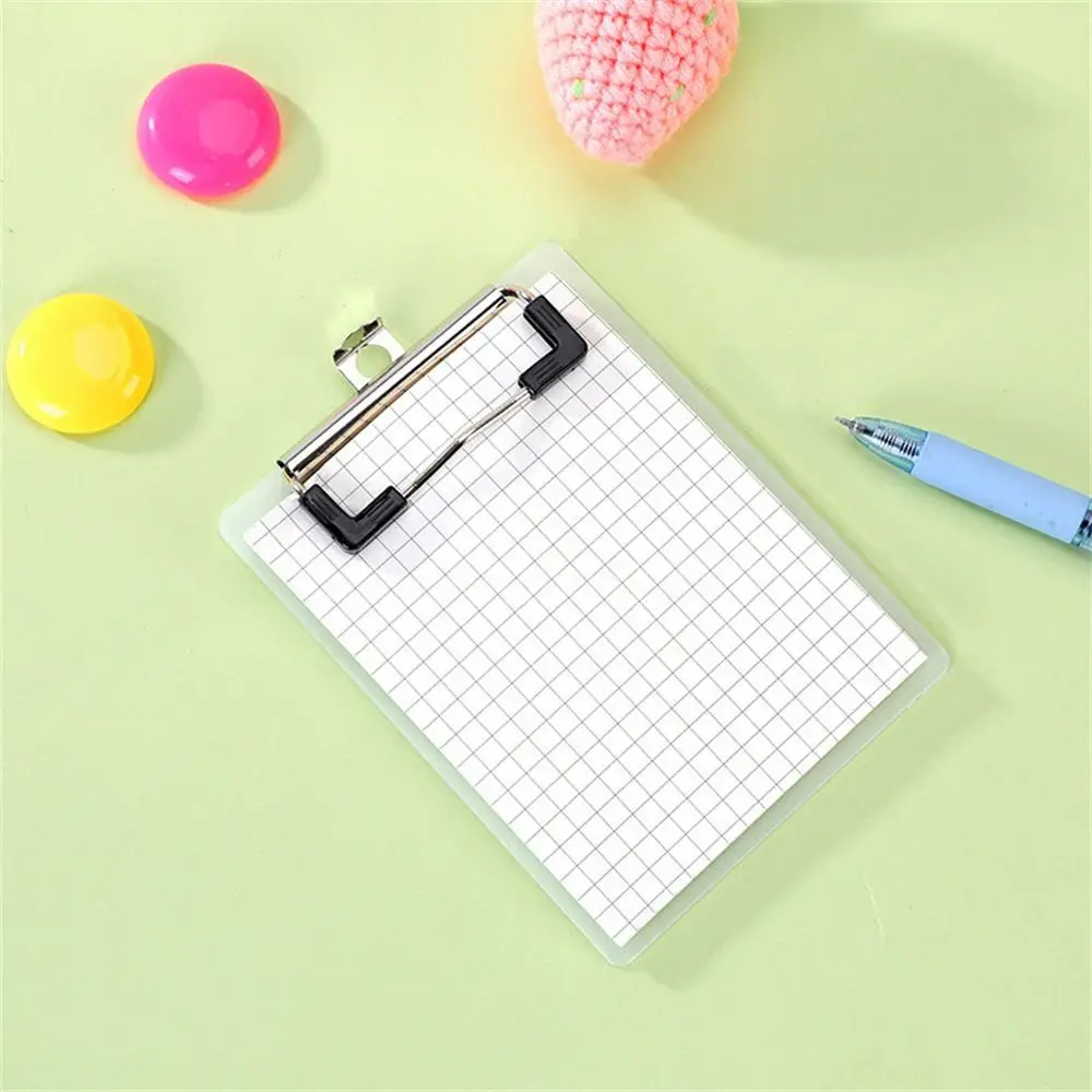 Notebooks 50sheets Clipboard Notepads Multi-function Writing Pad Folder Board Paper Holder Clip 2-in-1 Memo Pad Stationery