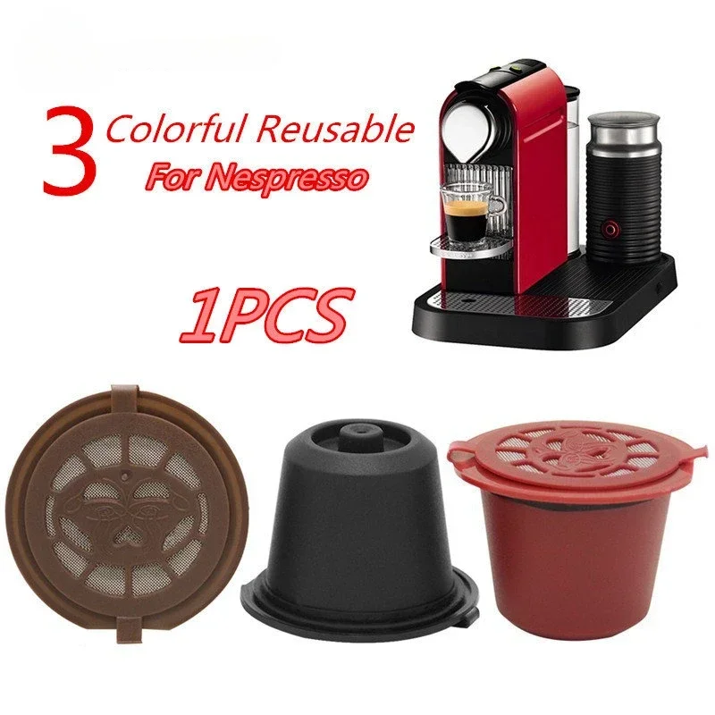 Reusable Coffee Capsules for Nespresso Herbruikbare Hervulbare Machine Tassimo Capsulas De Cafe Recargables Dolce Gusto