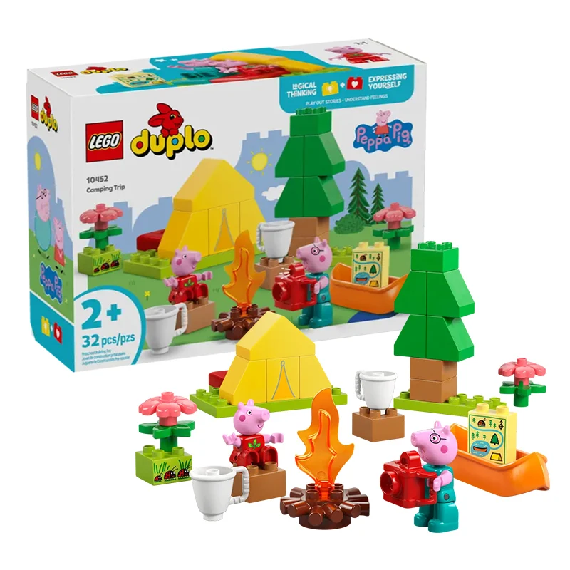 

LEGO Debao Series 10452, головоломка Happy Camping, строительные блоки, игрушка в подарок