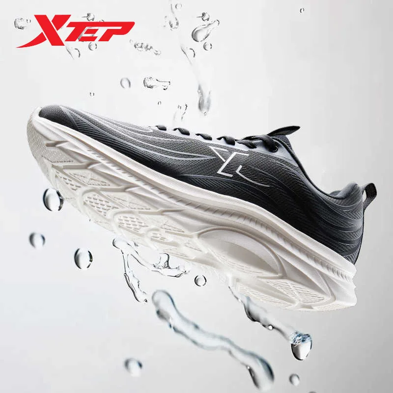 Xtep Running Shoes Male Soft Lightweight Cushioning Wear-Resistant Sneakers Breathable Rebound Sports Shoes For Men 877419110051