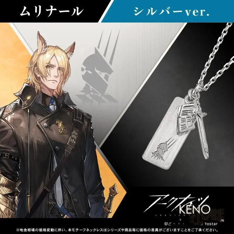 Nowy naszyjnik Arknights Młyna – Anime Pendant Necklace recenzja i cena