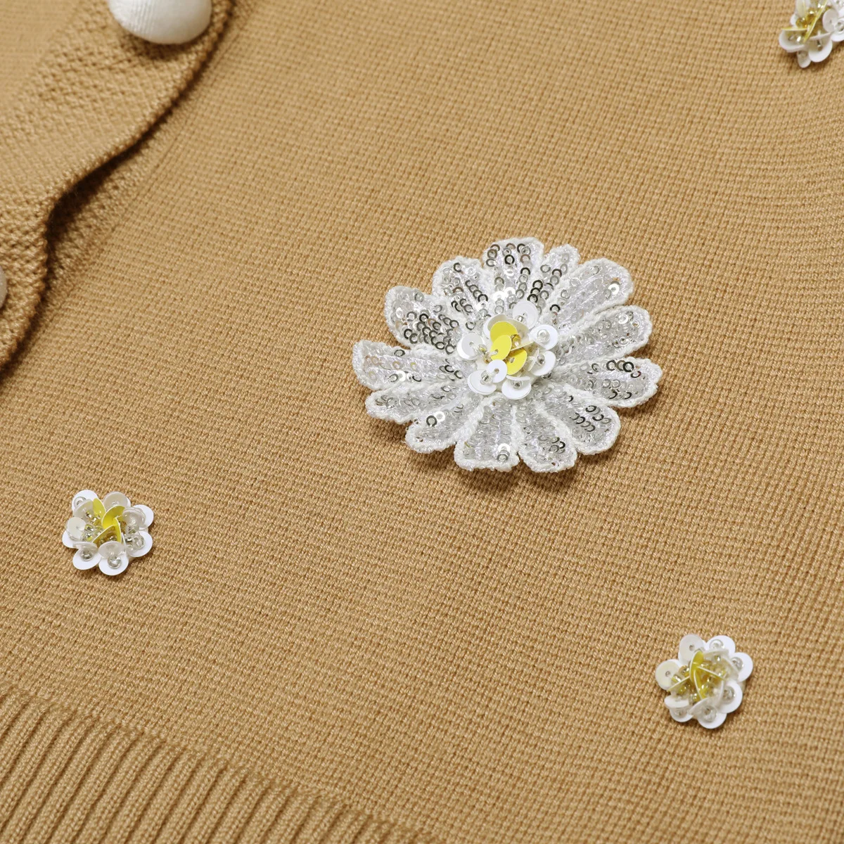 ZJYT, осенне-зимние кардиганы с длинными рукавами и 3D цветочным принтом, свитера, топ, широкие брюки с эластичной резинкой на талии, повседневная одежда, модный трикотаж Mujer