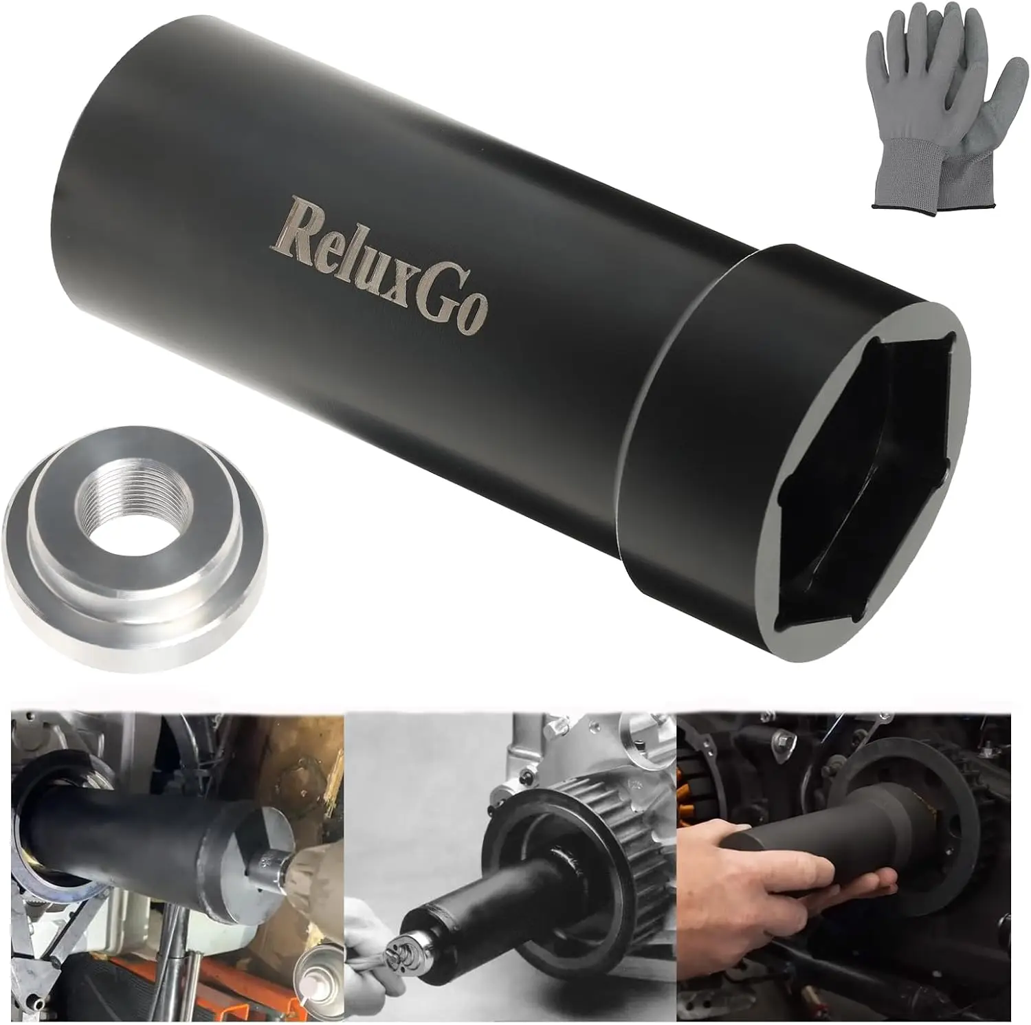 

1 7/8" Socket with 1/2" Drive for Harley-Davidson Big Twins Engine & Twin Cam, Main Shaft Pulley Tool