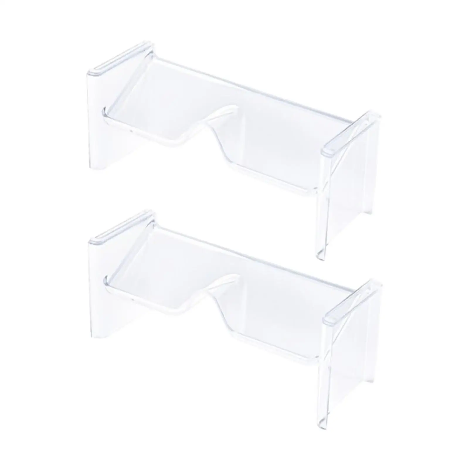 2 Pieces Sunglasses Display Rack Multifunctional Fittings Sunglass Holder for Showcase Retail Countertop Shop Hair Accessories