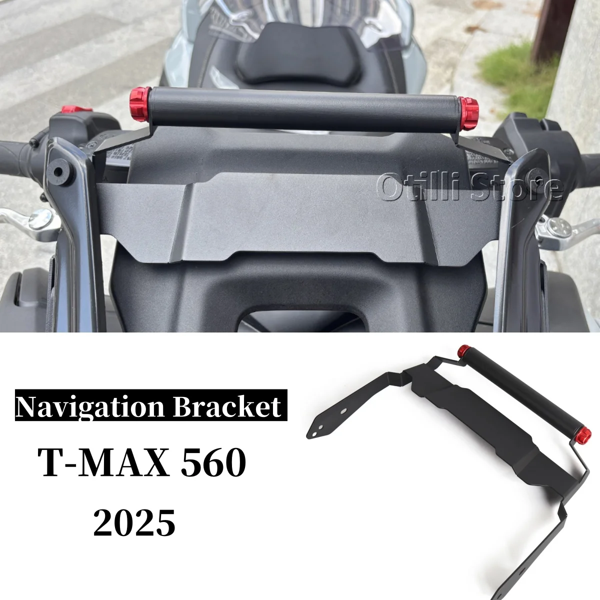 

Аксессуары для мотоциклов, держатель для телефона, навигационный кронштейн, крепление для YAMAHA T-MAX 560 T-MAX TMAX 560 TMAX 560 2025, GPS-подставка, держатель