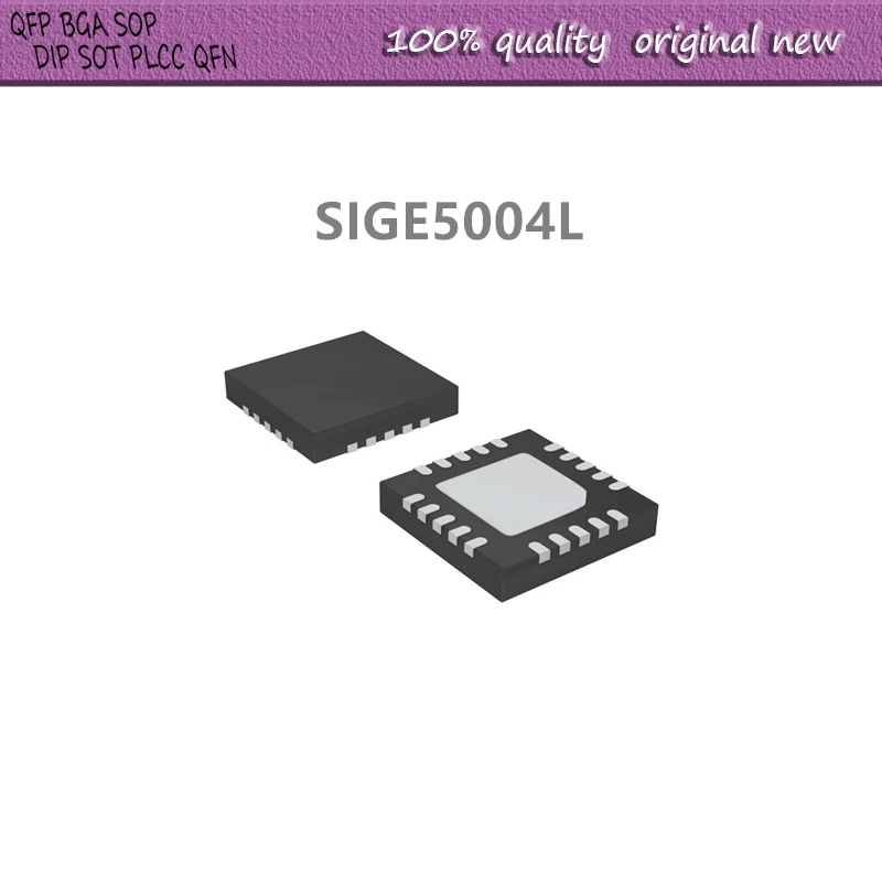 

5 шт./лот SIGE5004L SIGE5004 QFN-20
