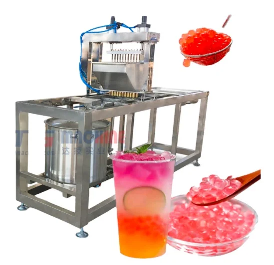 Small Automatic Popping Boba Machine Price Tg Machine Boba and Bubble