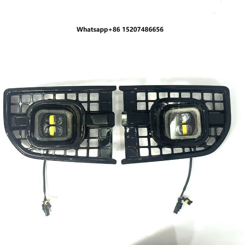 New Square Fog Light Set (1 Pair) 20W White/Yellow Light
