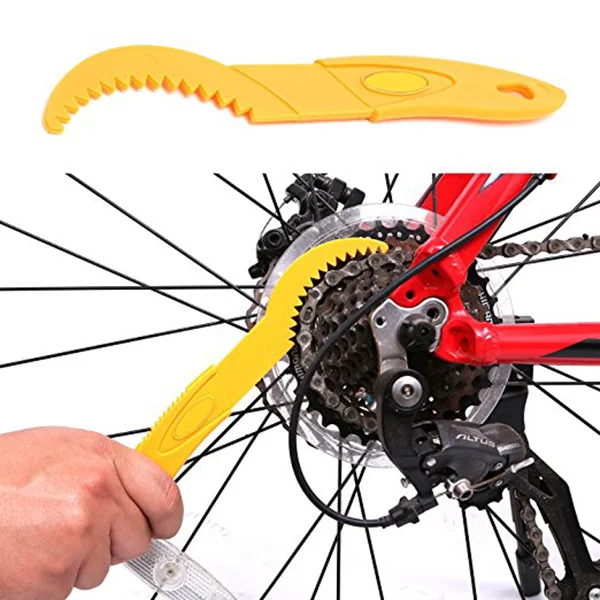 

6Pcs Bike Cleaning Tools Ergonomic Chain Cleaner Tire Scrubber Sprocket Brush Mitt Mountain Road Cycling Maintenance