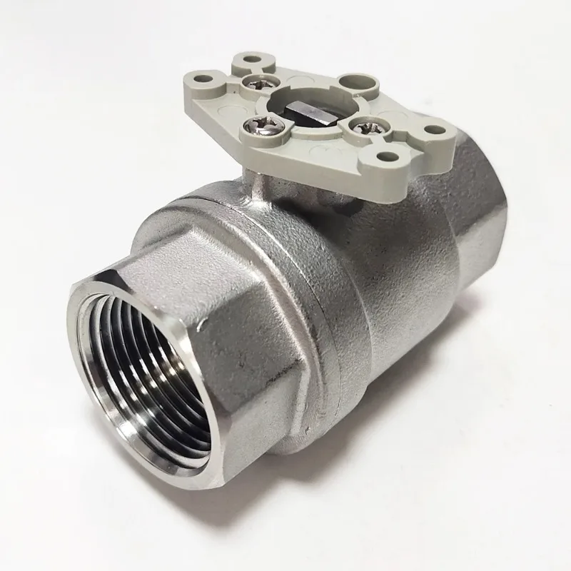 DN25 Full Port Szie Stainless Steel Valve Body with BSP thread or NPT thread 1