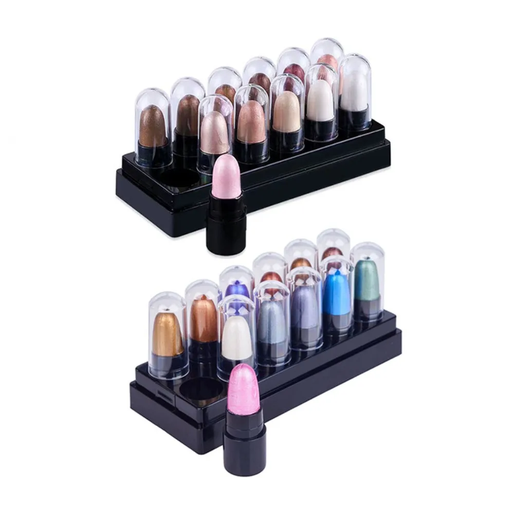 

Multipurpose Glitter Pearlescent Eye Shadow Stick Waterproof Long Lasting Highlighter 24 Color Eye Shadow Pen Summer