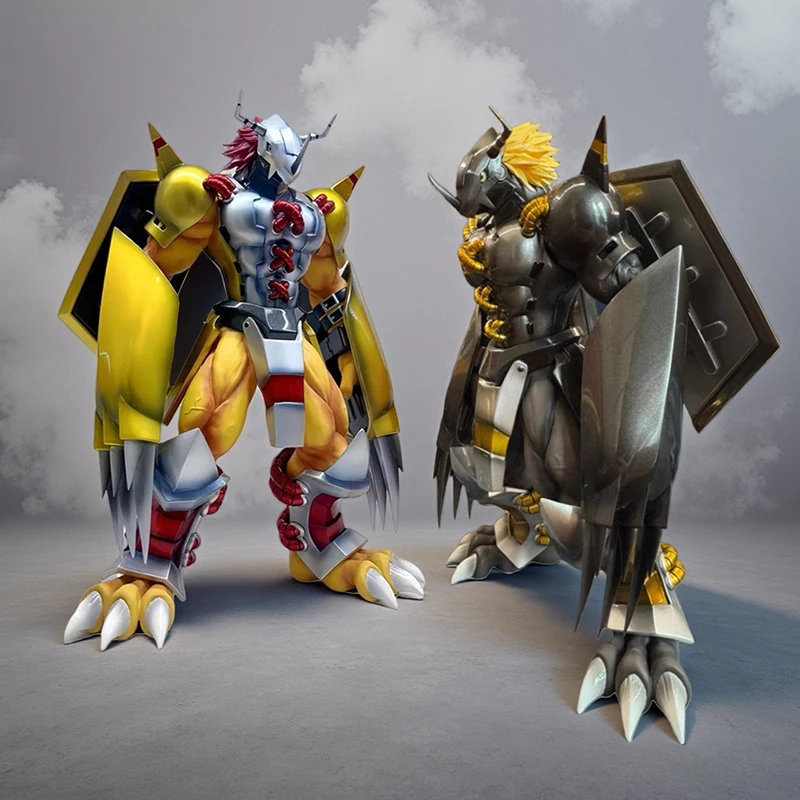 

Домашняя реплика Digimon, металлическая аниме-игрушка, Greymon Mecha Beast, 20 см, фигурка, модель, орнамент, игрушка для мальчика, Рождественский подарок