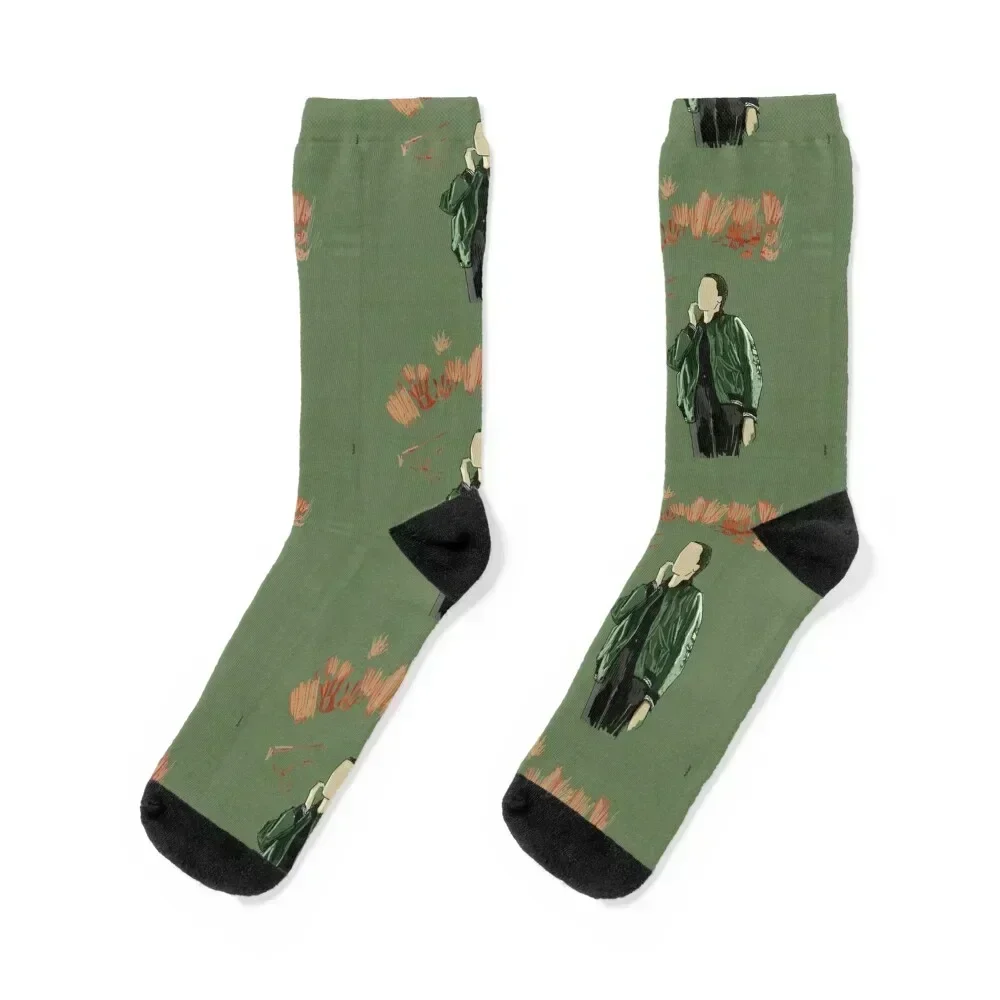 

killing eve villanelle fashion looks Socks sports and leisure New year's designer brand floral Designer Man Socks Women's