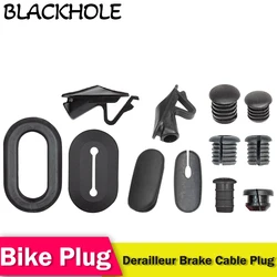 Bike Cable Plugs MTB Frame Brake Hole Road Bicycle Frame Fork Derailleur Di2 Line Plug E-Bike Gravel Cable Line Hole Plug Parts