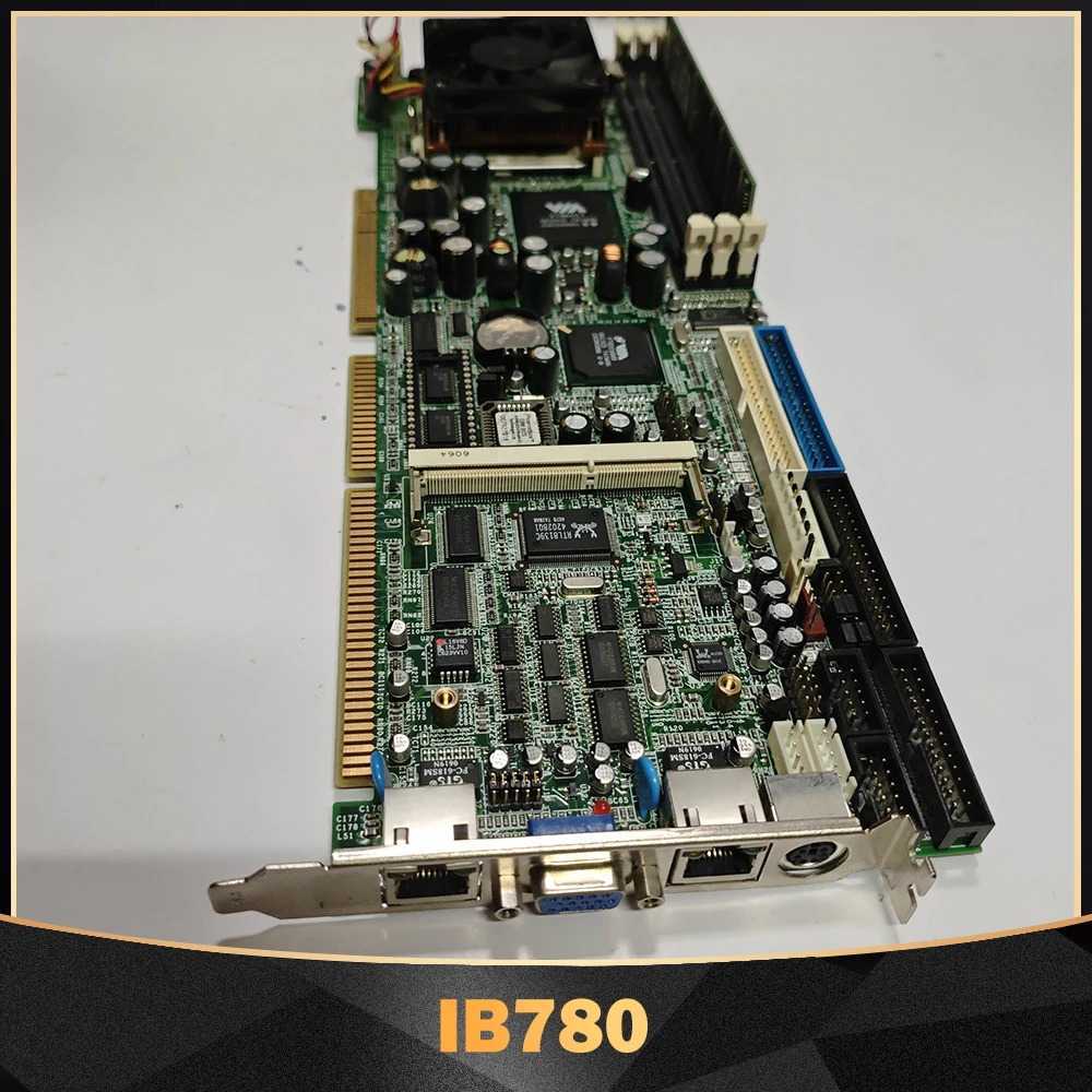 IB780 full-length industrial control motherboard with dual network ports