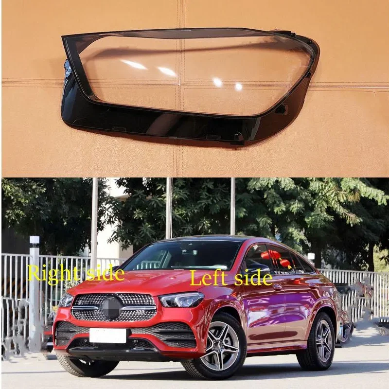 For Mercedes-Benz GLE W167 2020 2021 2022 2023 Car Headlight Shell Replacement Headlight Cover Headlamp Lens Headlight Glass