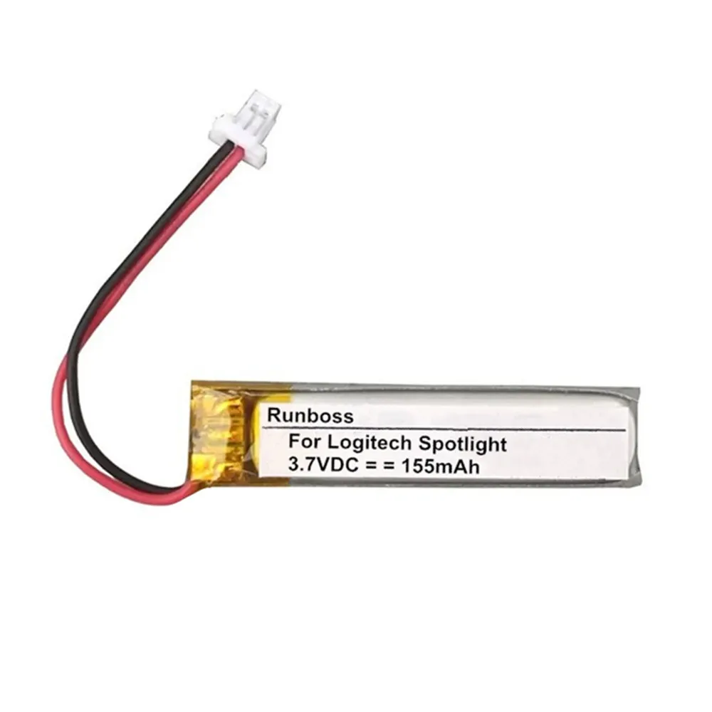 3.7V 155mAh Replacement Battery for Logitech Spotlight PPT Li-Po PPT Page Turning Pen