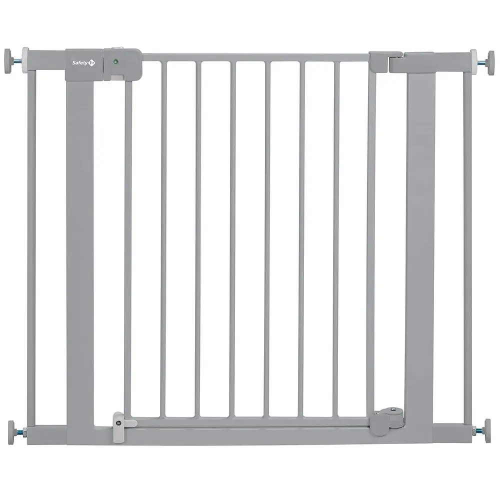 

Magnetic Auto-Close Baby Gate, 29-38 Adjustable, Grey, No Drilling Needed for Doorways