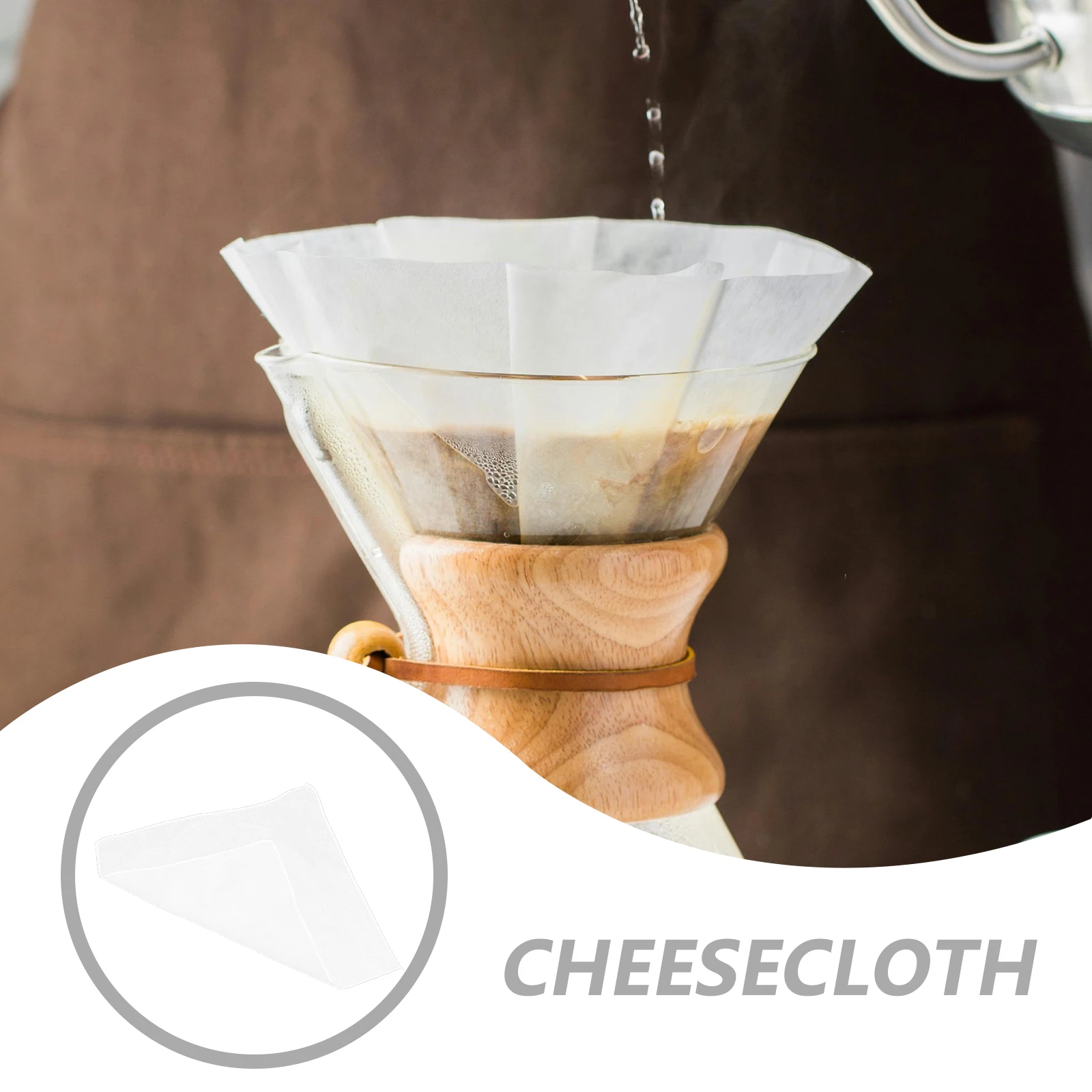 

6 Pcs Cheese Cloth Cheesecloth Reusable for Straining Kitchen Milk Filter Cotton Food Strainer Cloths Yogurt Cooking