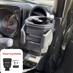 Mobile Phone Water Cup Holder For Suzuki Jimny JB64 Sierra JB74W 2019 2024 Cell Phone Drink Bracket