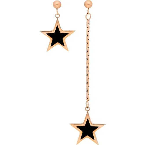 Getss E133 Star Model Female Steel Earrings