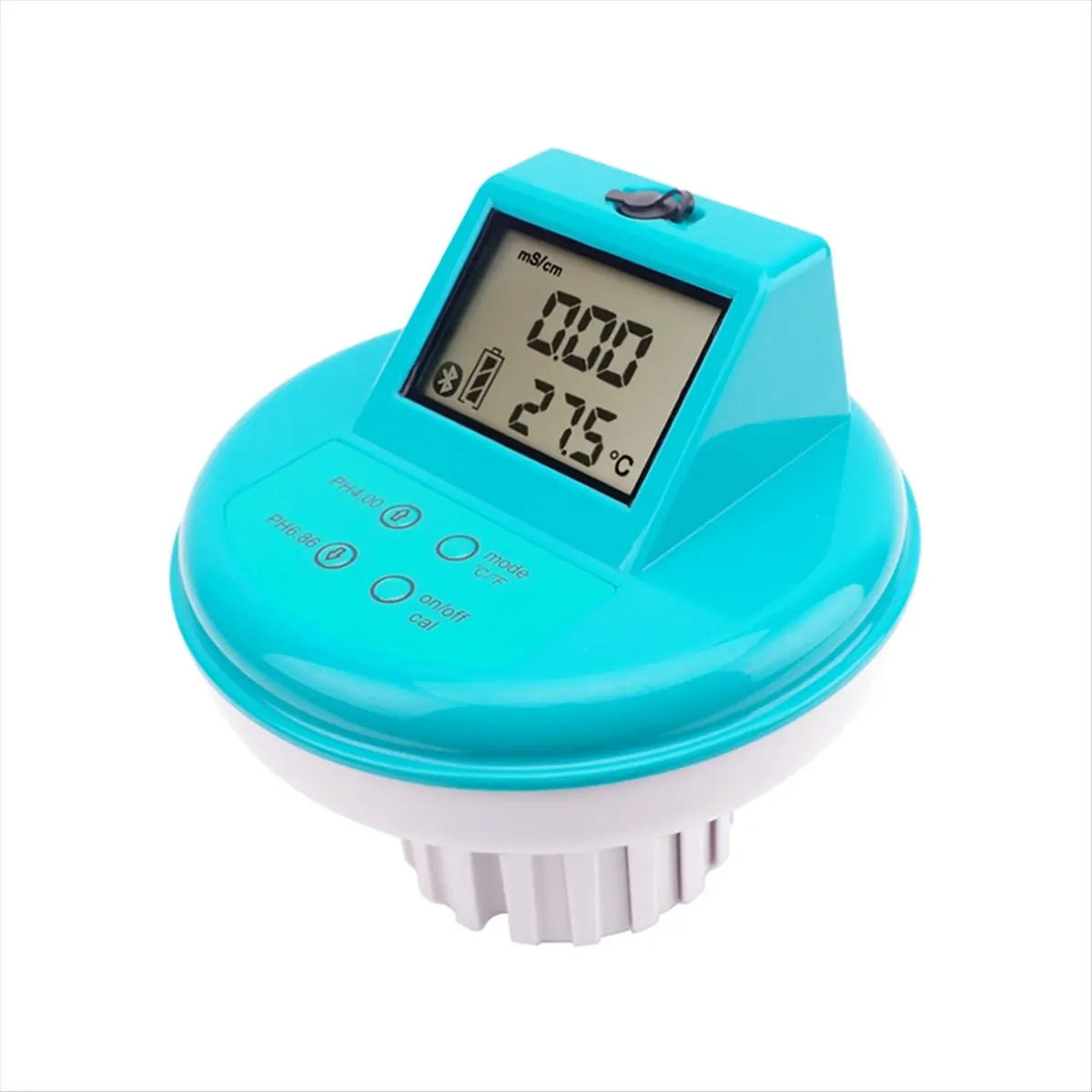 《Factory Direct》4-in-1 Water Quality Tester EC ORP Temp PHMeter Conductivity Tester for Aquariums Pools Aquaculture APP Data Rea