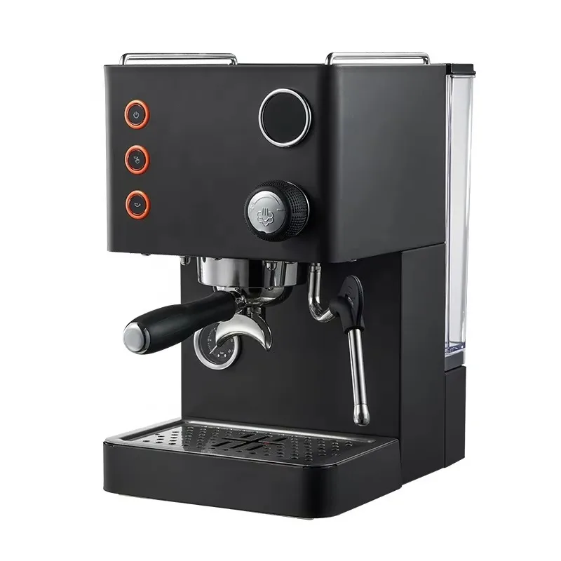 High Quality Household PID Temp Control Thermoblock Steam 58mm Group Head Espresso Electric Coffee Bean Grinder