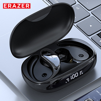 ERAZER Xt80 Bluetooth 5.3 Earphones True Wireless Headphones With Mic Button Control Noise Reduction Sports Waterproof Headsets