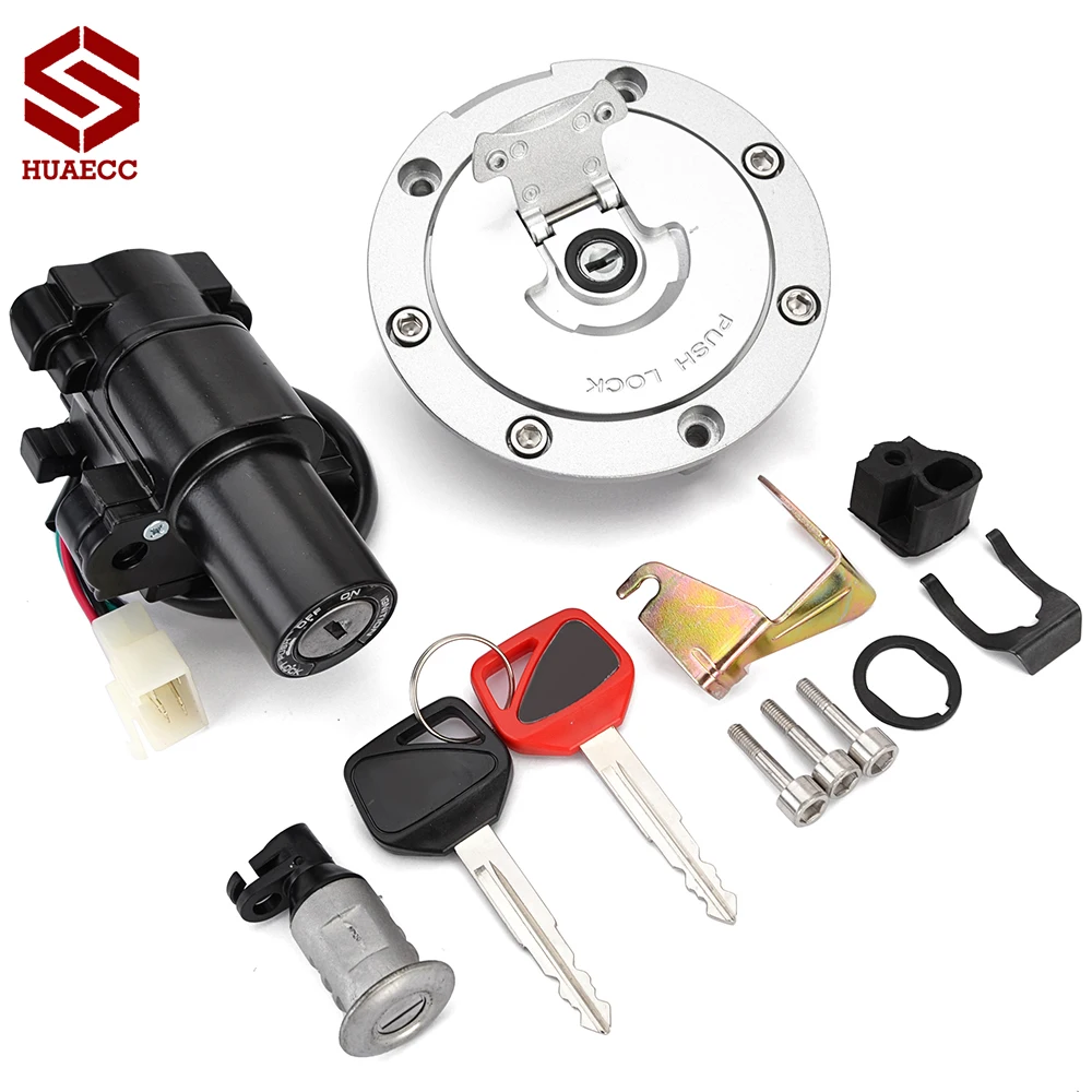 

Крышка топливного газа, переключатель зажигания, замок сиденья с комплектом ключей для Honda ST1300 CB400 VTEC 2 3 4 CB750 F2 CB Seven Fifty NT650 NT700V