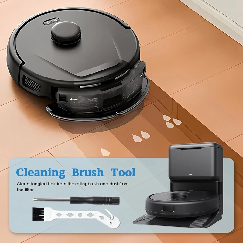 Для пылесоса Eufy L60/ L60 SES/ L50/ L50 SES, Набор сменных аксессуаров, основные боковые щетки, запчасти для фильтров НЕРА