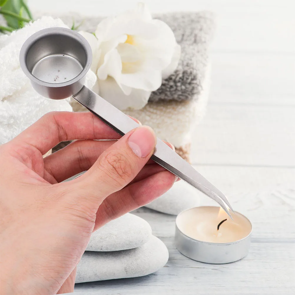 

3pcs Snuffer Metal Flame Extinguisher Tool For Home Lab Use Reusable Wick Dipper Extinguishing Device Accessory