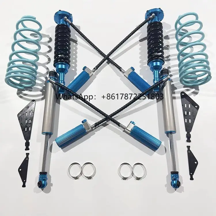 

Sky Blue 2-Inch 2.5 Pipe Diameter Sequoia Shock Absorbers Compression and Rebound Adjustable for Both Directions