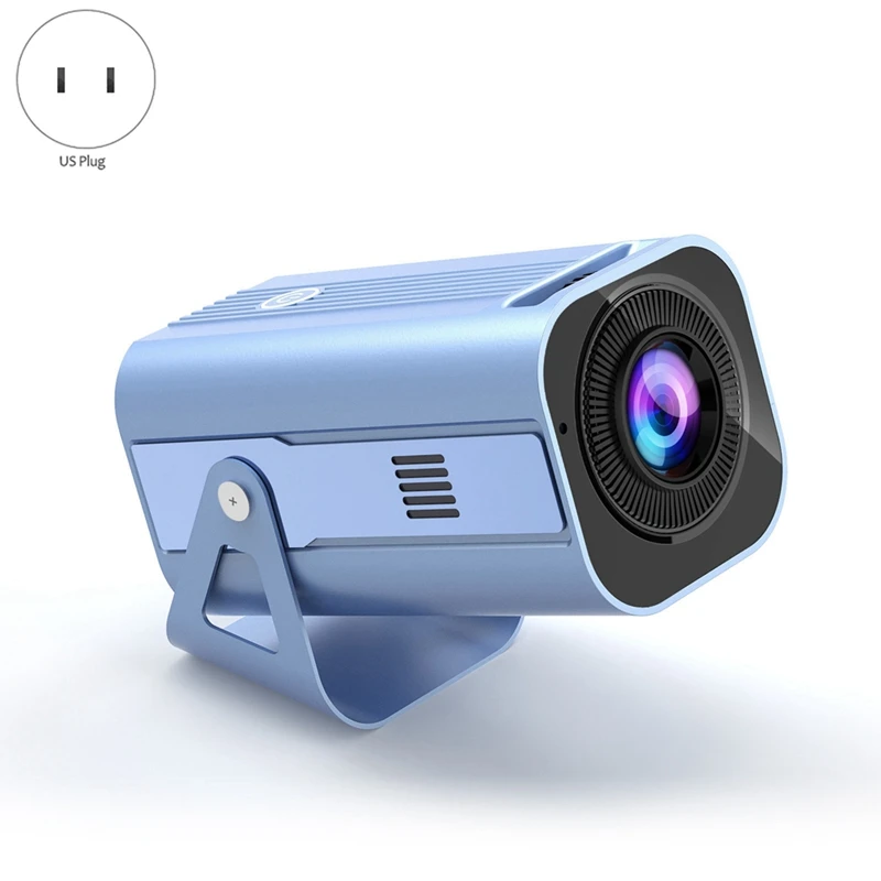 Portable Projector With Wifi6 Bluetooth 4K HD Projector For Home Cinema Meeting Video Movie Outdoor